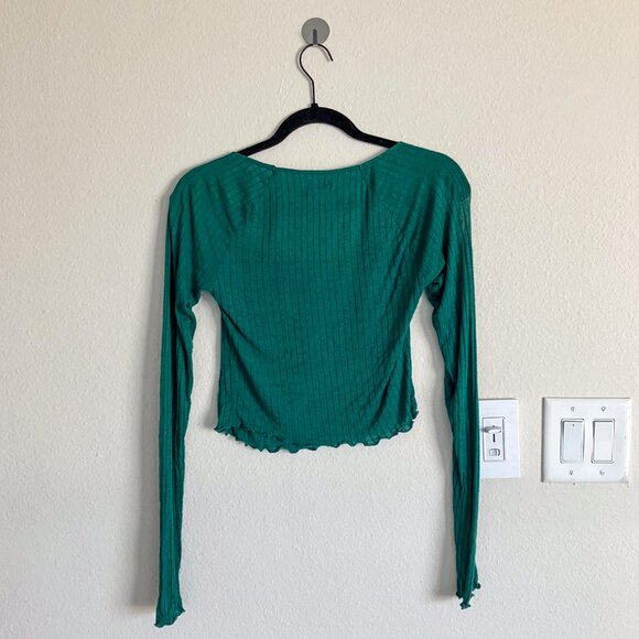 Out From Under Green Long Sleeve Top - Picture 2 of 4